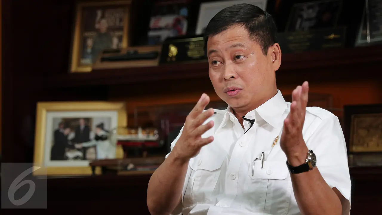 Menteri Perhubungan Ignasius Jonan 
