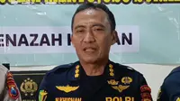 Kepala Bidang Kedokteran dan Kesehatan (Kabiddokkes) Polda Jatim, Kombes Pol M Khusnan. (Liputan6.com/ Dian Kurniawan)