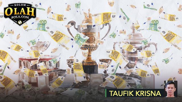 Kolom Olah Bolacom Taufik Krisna - Ilustrasi Atlet Meraih Medali atau Trofi Juara