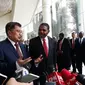 Wapres Jusuf Kalla menerima kunjungan Presiden Zanzibar Ali Mohamed Shein (Merdeka.com/ Intan Umbari)