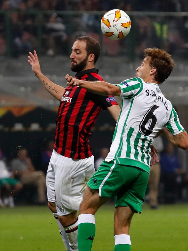 Jamu Real Betis, AC Milan Keok di Kandang Sendiri