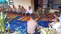 Personel TNI dan Polri takjiah ke rumah duka