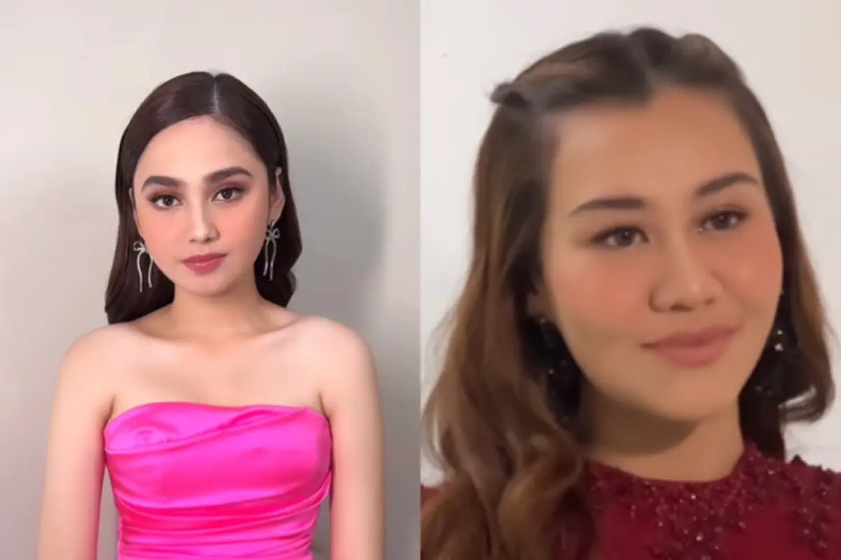 Syifa Hadju dan Aaliyah Massaid saat Hadir Acara Penghargaan