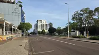 Suasana jalanan kota Darwin (Liputan6.com/Thomas)