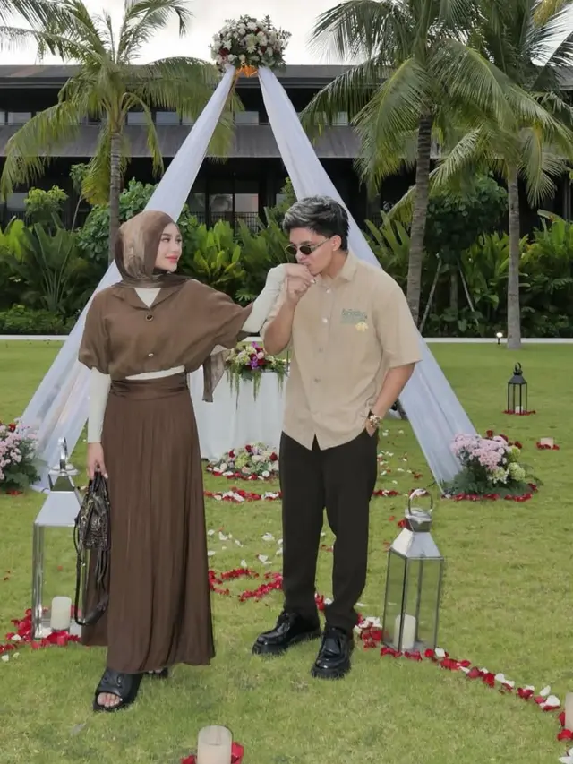 Aurel Hermansyah saat Liburan di Bali. [@aurelie.hermansyah]