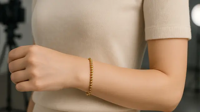 7 Model Gelang Emas Tipis Kecil Tapi Cantik, Minimalis Tapi Mewah