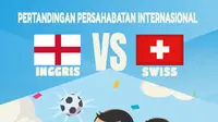 Persahabatan Internasional - Inggris Vs Swiss (Bola.com/Lamya Dinata/Adreanus Titus)