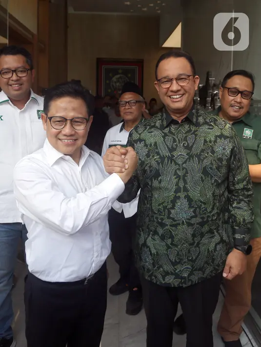 <p>Sebelumnya, kabar kunjungan Anies ke markas PKB dibenarkan Ketua DPP PKB Lukmanul Hakim. Mantan Gubernur DKI Jakarta ini rencananya akan mengikuti rapat pemenangan pasangan Anies-Cak Imin di Kantor DPP PKB. (merdeka.com/Arie Basuki)</p>