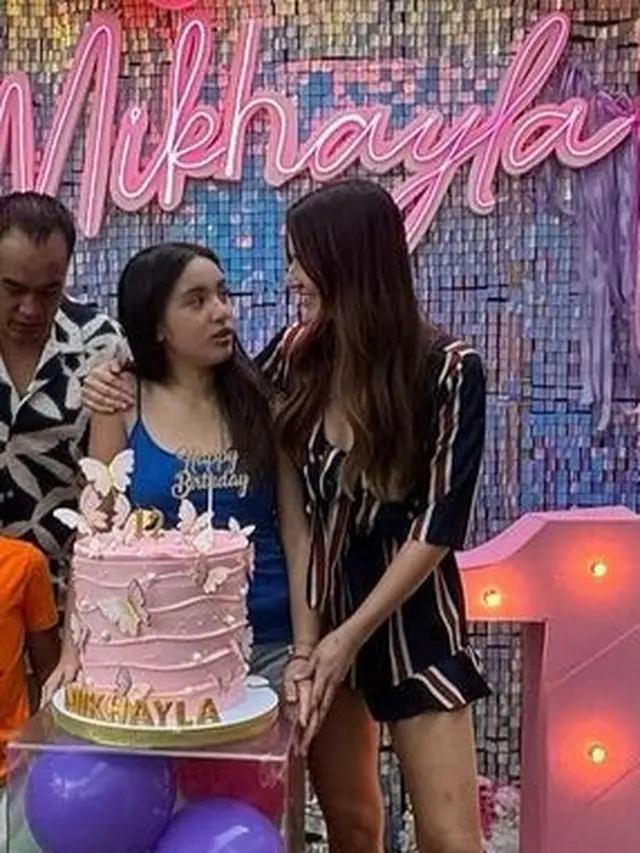 Ultah ke-12 Mikhayla, anak Nia Ramadhani (Instagram/ramadhaniabakrie)