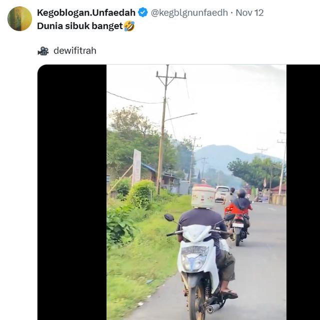 6 Cuitan Netizen 'Dunia Sibuk Banget' Bikin Ngakak, Ada Saja Kejadian Lucu Tiap Hari