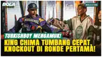 Turkishboy atau Khansa Andika meraih kemenangan KO atas King Chima pada ronde pertama di ajang Byon Madness 4, Sabtu (6/6/2026), di Spike Air Dome, PIK 2, Jakarta. Duel yang diprediksi sengit berakhir cepat setelah Turkishboy tampil dominan sejak awa...