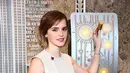 Siapa yang tak kenal dengan karakter Hermione Granger dalam film Harry Potter. Karakter Hermione sebagai gadis pintar ternyata ada di kehidupan nyata Emma Watson. (AFP/Bintang.com)