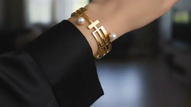 Gelang Cuff (Terbuka) (Gemini AI)