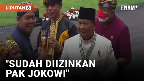 VIDEO: Prabowo : Ini Pertama Kalinya Saya Joget di Istana