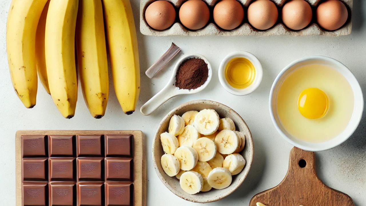 Bahan-Bahan Pisang Coklat Lumer yang Tetap Krispi