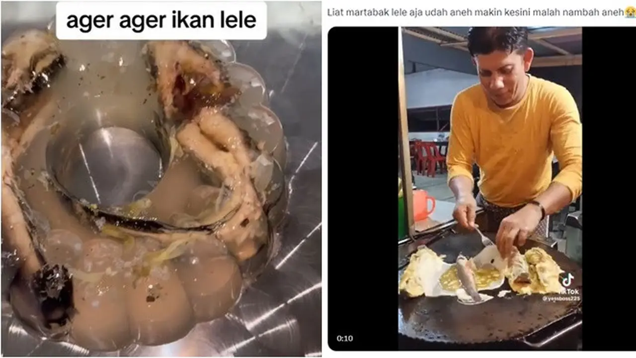 6 Potret Makanan Nyeleneh dari Ikan Lele, Dibuat Agar-Agar hingga Martabak