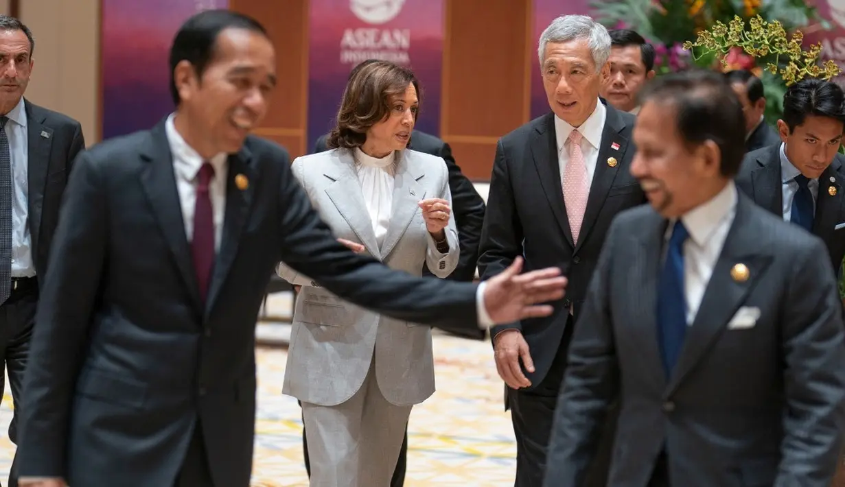 <p>Kamala Harris adalah wakil presiden AS yang turut hadir di gelaran kenegaraan KTT ASEAN 2023 di Jakarta. [Foto: Instagram/vp]</p>