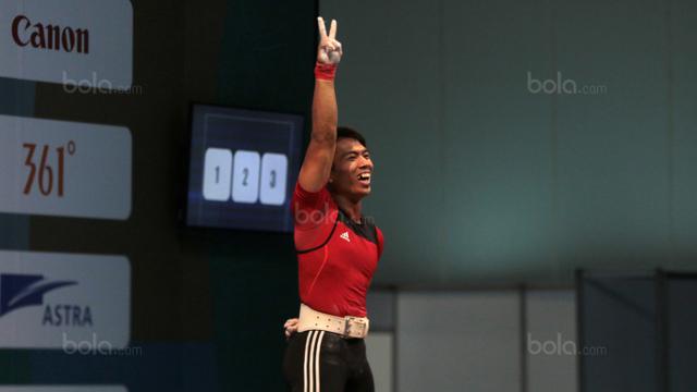 Test Event Asian Games 2018, Angkat Besi, Bola.com, Deni