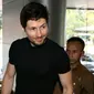 Bos Telegram, Pavel Durov menyambangi kantor Kementerian Komunikasi dan Informatika (Kemenkominfo), Selasa (1/8/2017). (Foto: Liputan6.com/Angga Yuniar)
