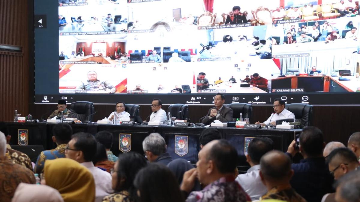 Mendagri Tito Paparkan Progres Pemulihan Pascabencana di Aceh, Sumut dan Sumbar