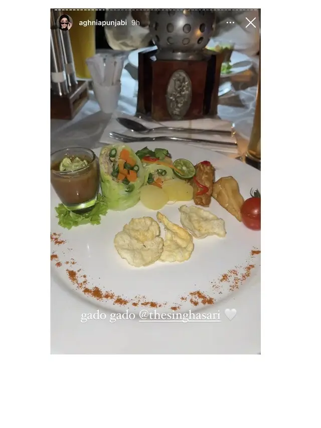 6 Potret Sajian Gado-Gado Ala Restoran Fine Dining Ini Bikin Sayang Dimakan