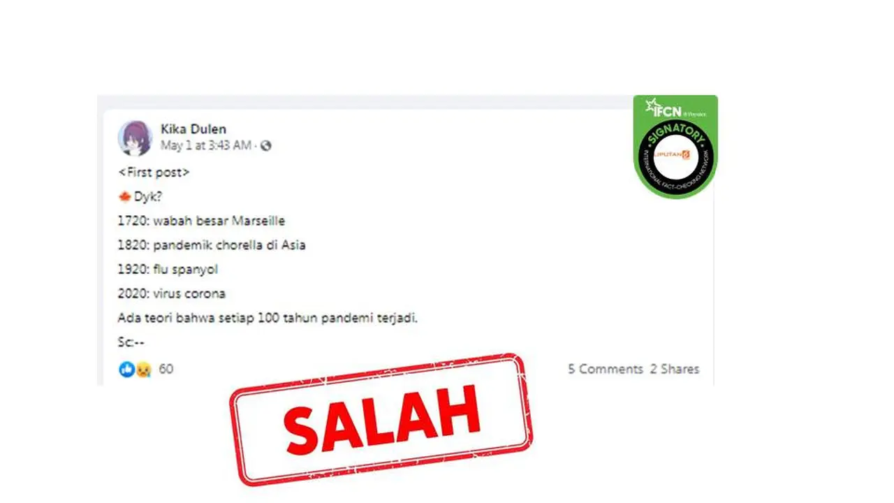 Cek Fakta Pandemi