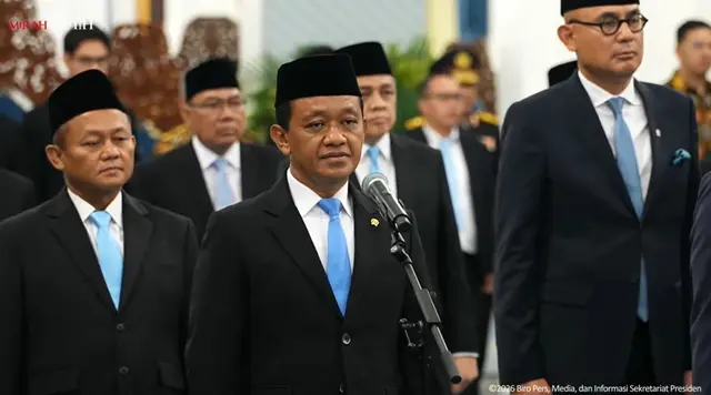 Reshuffle Kabinet, Bahlil Lahadalia Rangkap Jabatan Menko Hilirisasi dan Menteri ESDM