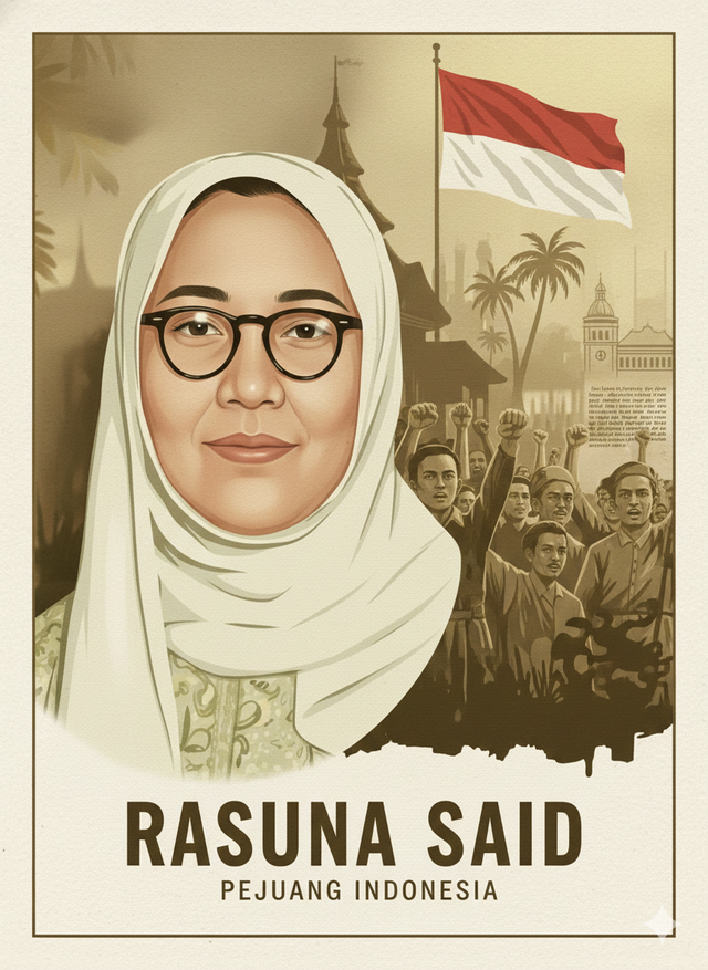 Jejak Pendidikan dan Pembentukan Karakter Rasuna Said