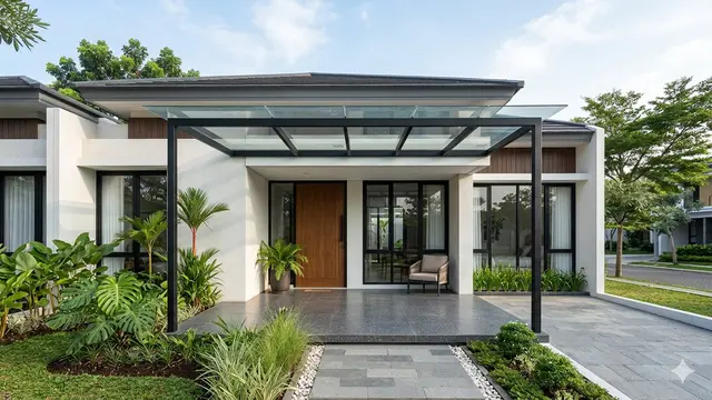 Model Kanopi Minimalis untuk Rumah. Gemini