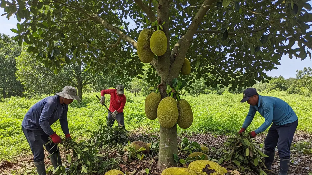 cara merangsang pohon nangka agar cepat berbuah