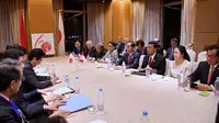 Menko PMK dampingi Presiden bahas Sejumlah Kerjasama Investasi dalam Pertemuan Bilateral dengan Jepang di Manila.