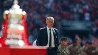 Manajer Manchester United asal Portugal, Jose Mourinho. (AFP/Ian Kington)