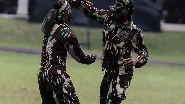 Danjen Diganti, Prajurit Kopassus Unjuk Bela Diri