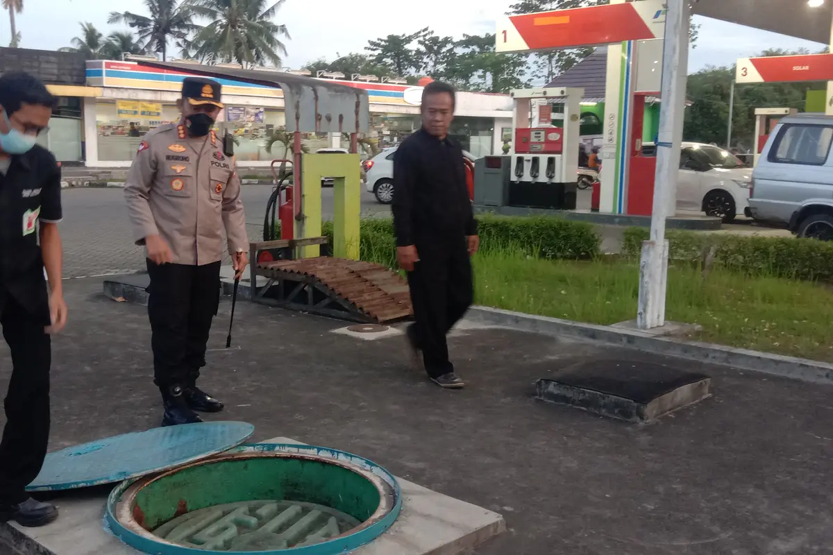 Kapolresta Kota Serang berkeliling ke 27 SPBU yang ada di Kota Serang