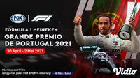 Live Streaming F1 Portugal di Kanal FOX Sports. (Sumber : dok. vidio.com)