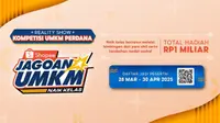 Perdana di Indonesia! Shopee Hadirkan Reality Show ‘Jagoan UMKM’, Total Hadiah Rp1 Miliar