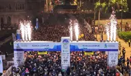 Pemotor Mabuk Terobos Barikade Marathon, Tabrak 2 Pelari