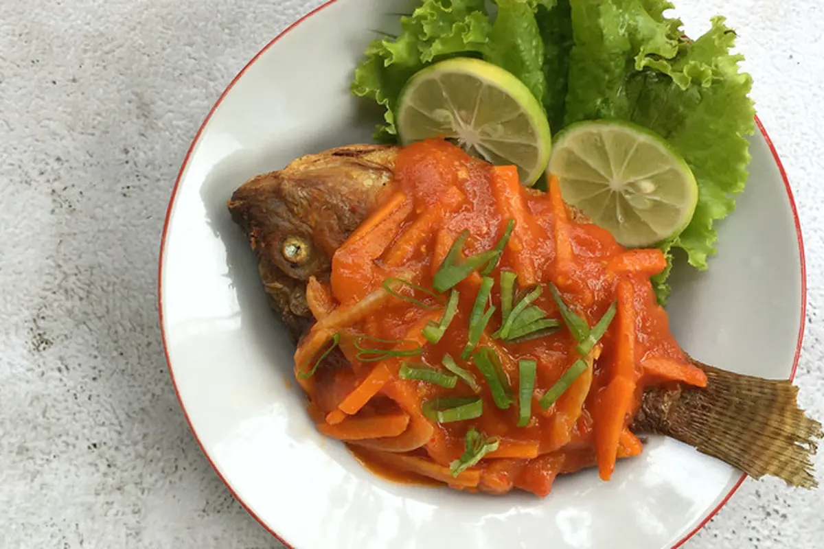 mujair goreng
