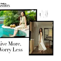 Menikmati liburan dengan kerabat atau pun solo travel tidak menjadi masalah lagi sekarang. Meski belum bisa pergi jauh kamu tetap bisa bersantai di dalam kota dengan konsep &ldquo;staycation&rdquo; yang pastinya tidak kalah seru. Jangan ketinggalan pose dengan wardrobe andalan untuk penuhi konten sosmed kamu.