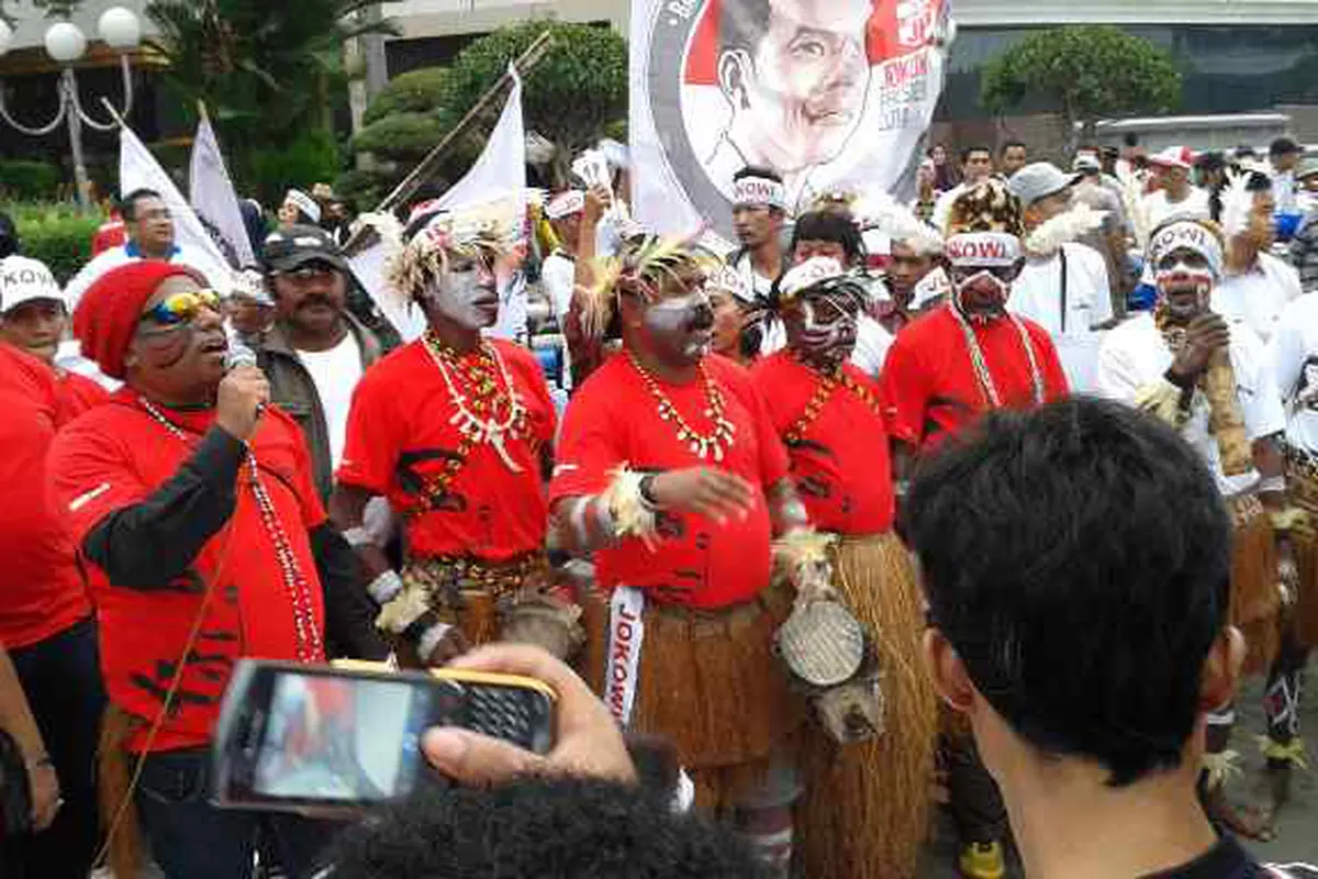 Komunitas Masyarakat Papua Dukung Jokowi Nyapres