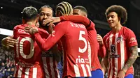 Atletico Madrid lolos ke semifinal Copa del Rey setelah mengalahkan Sevilla 1-0 di Civitas Metropolitano, Madrid, Jumat (26/1/2024) dini hari WIB. (AFP/Javier Soriano)