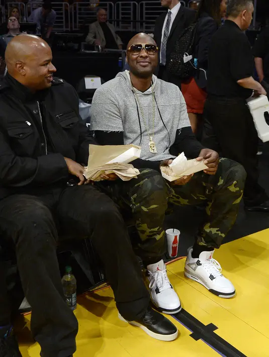 Khloe dan Lamar Odom sempat pisah ranjang ketika mereka masih tinggal bersama di Nevada.(AFP/Bintang.com)