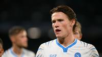 Gelandang Napoli, Scott McTominay. (Alberto PIZZOLI / AFP)