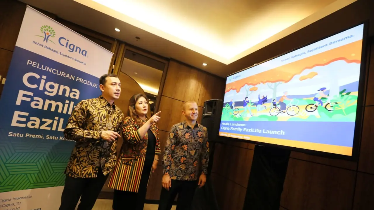 PT Asuransi Cigna (Cigna Indonesia) meluncurkan produk terobosan Cigna Family EaziLife.