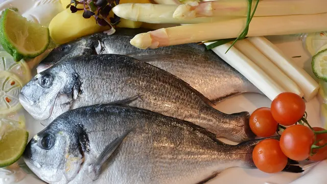 Ilustrasi masakan ikan