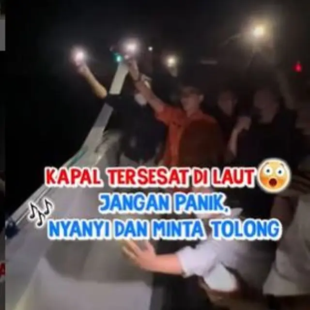 Tersesat Menuju Pulau Pahawang Lampung, Penumpang Kapal yang Ditumpangi Sandiaga Uno Nyanyikan Lagu Coldplay