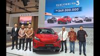 Peluncuran Seres 3 di GIIAS 2025. (Liputan6.com/Pramitha Tristiawati)