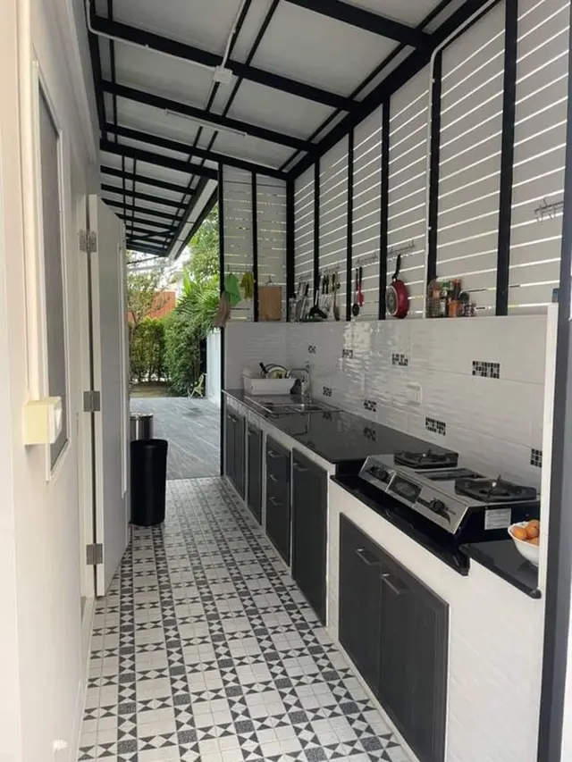 Dapur Low Budget Semi Outdoor