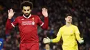 2. Mohamed Salah (Liverpool) - 10 Gol. (AFP/Paul Ellis)