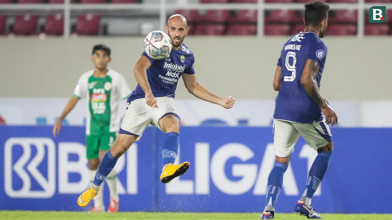 Foto: Wander Luiz dan Rashid Cetak Brace, Persib Bandung Kalahkan PSS Sleman di Pertandingan Lanjutan  BRI Liga 1
